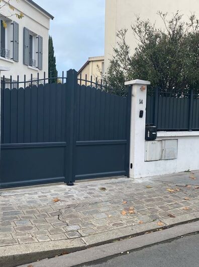 PORTAIL ALUMIUM GAMME RETRO